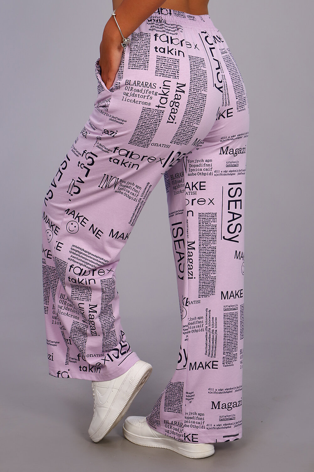 Натали Брюки 415560 36562 сиреневый