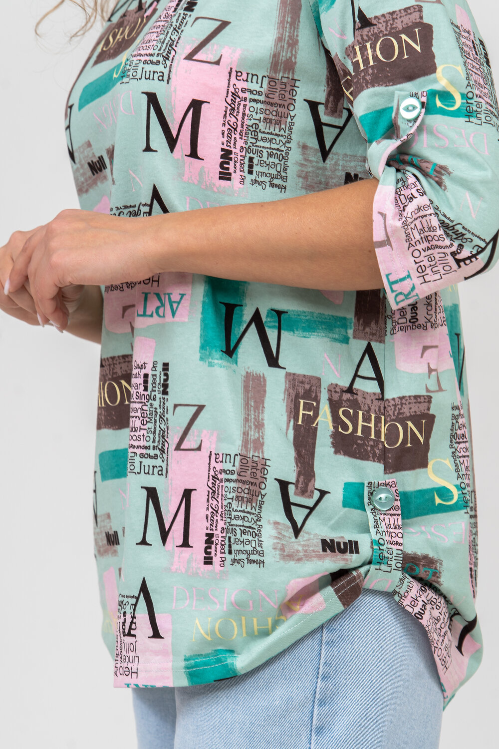 Натали Туника 415575 36561 светло-зеленый