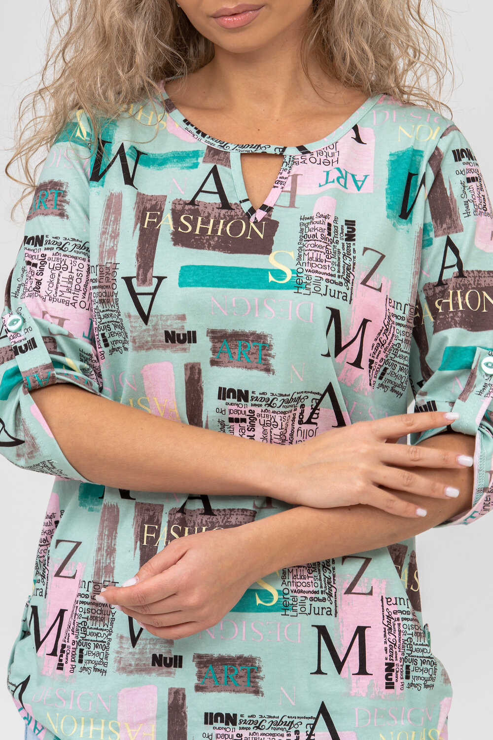 Натали Туника 415575 36561 светло-зеленый