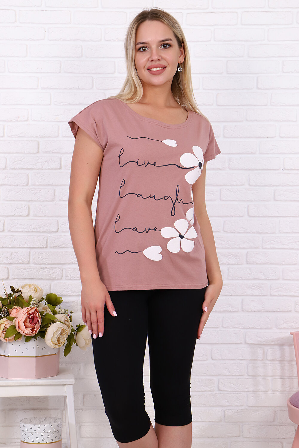 Натали Костюм 415593 24879 сухая роза