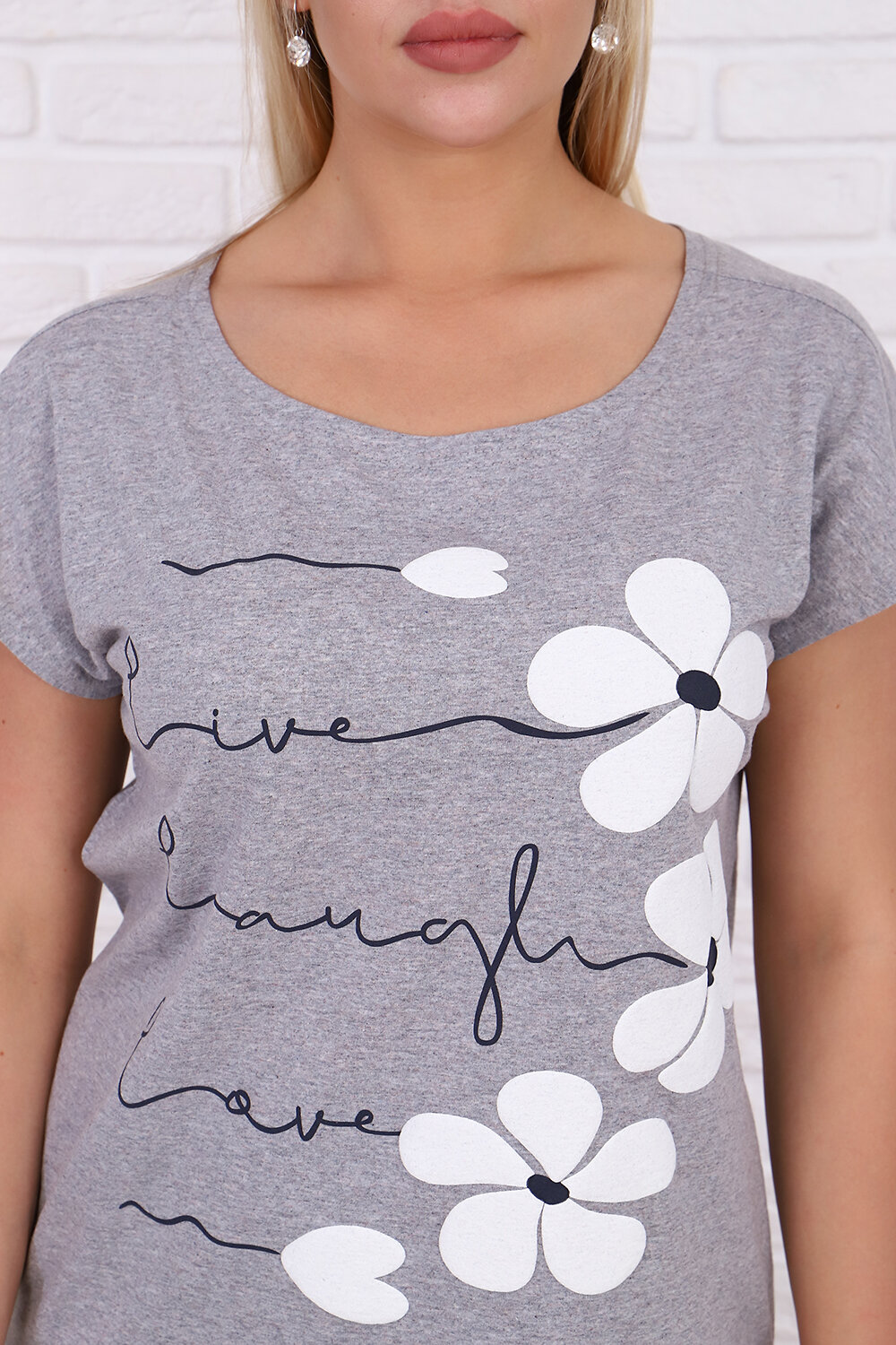 Натали Костюм 415595 24879 серый меланж