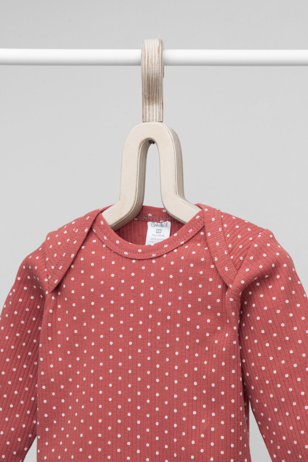 CROCKID Полукомбинезон 418129 К 6506 пыльный кедр, мелкая крапинка