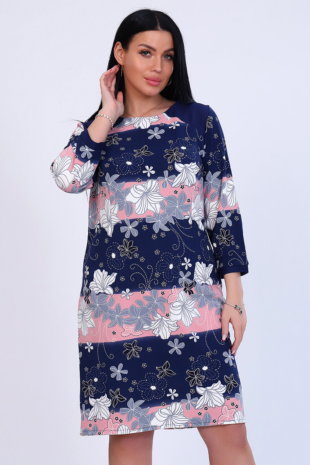 Натали Платье 418457 52268 розовый