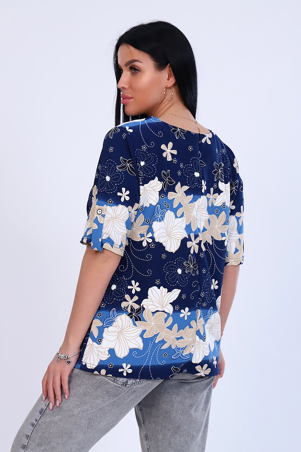 Натали Туника 418458 52267 голубой