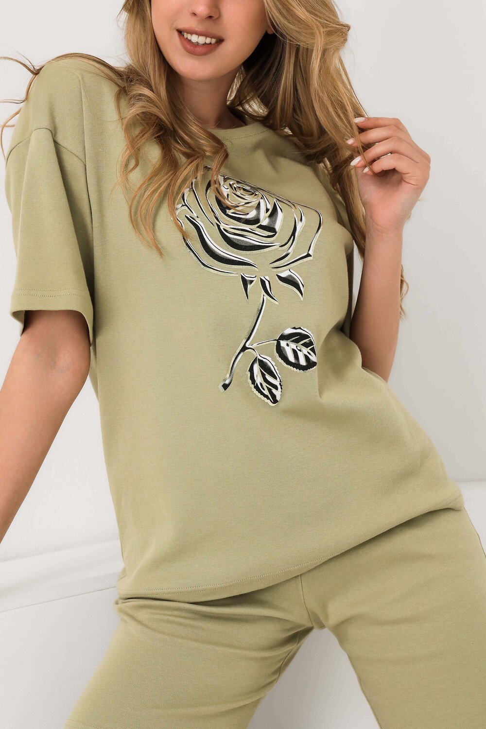 Натали Костюм 418495 21574 олива