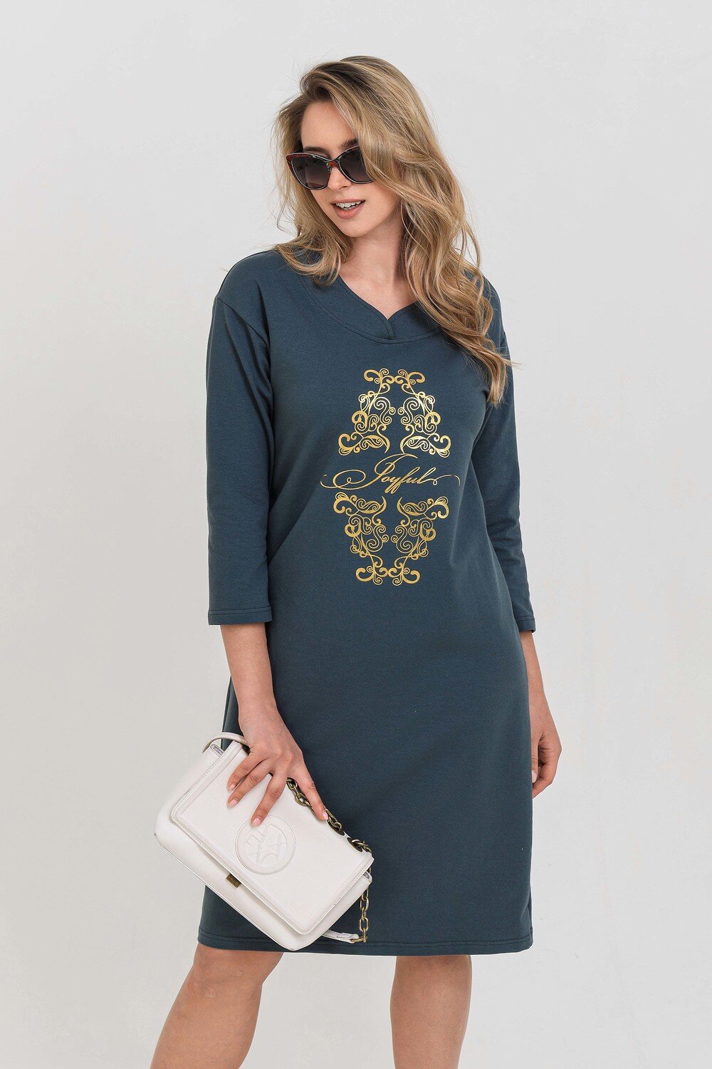 Натали Платье 418508 21573 фисташковый