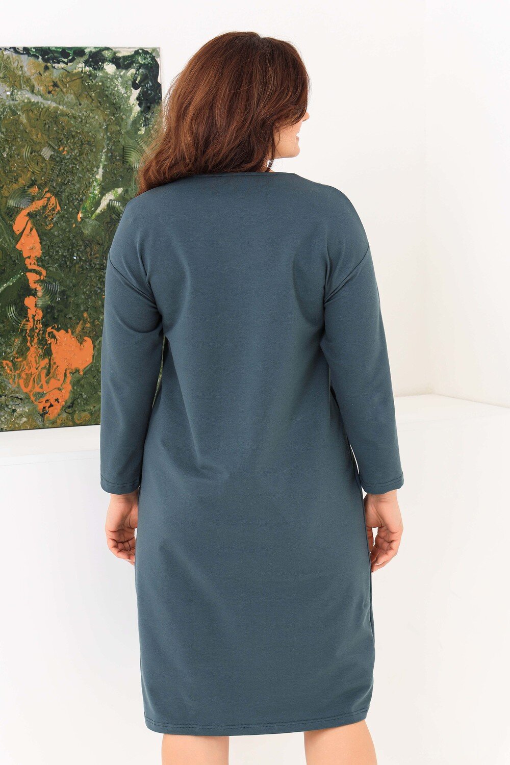 Натали Платье 418508 21573 фисташковый