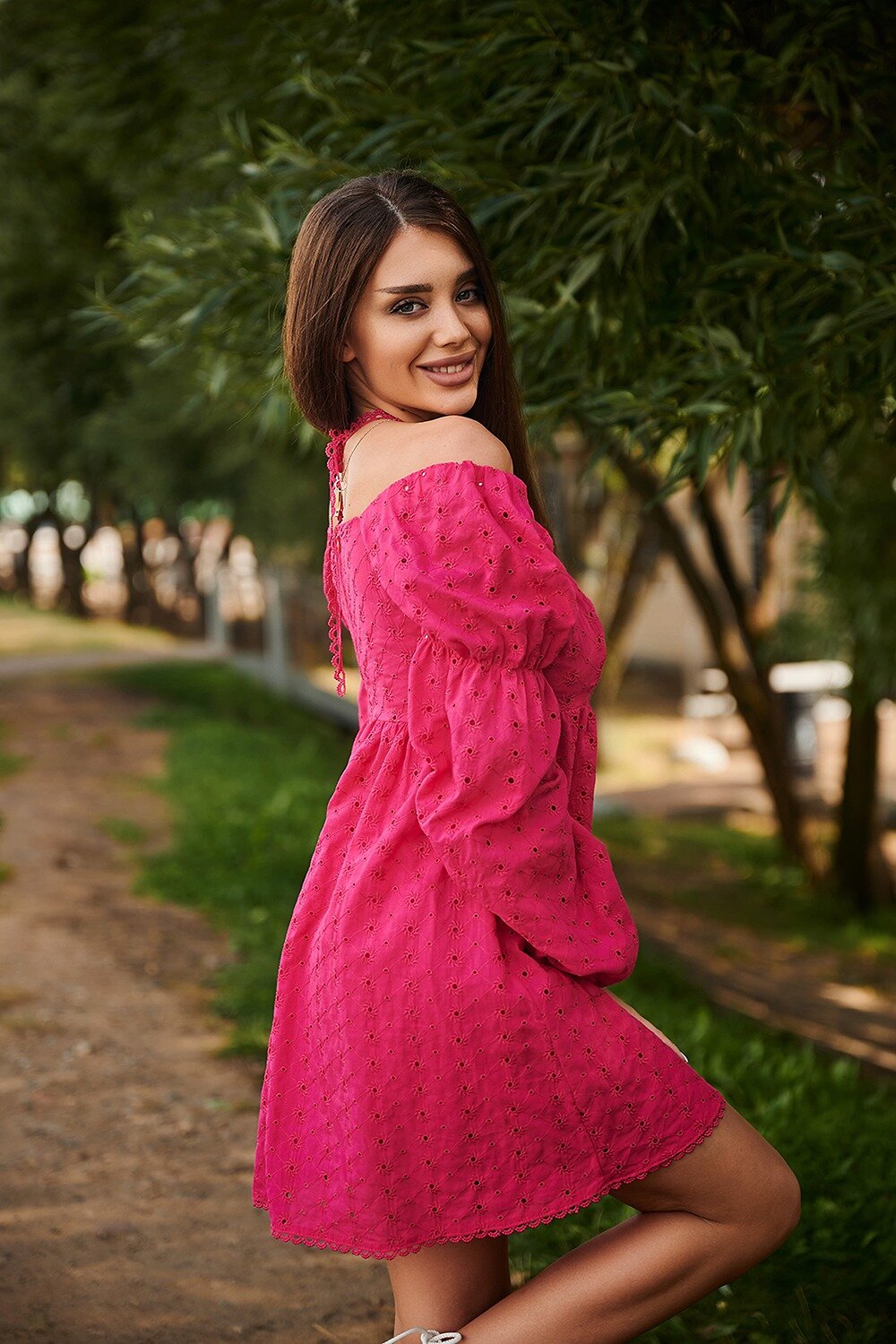 Натали Платье 418555 7337 фуксия