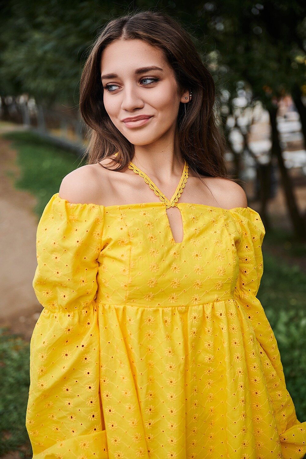 Натали Платье 418556 7337 желтый