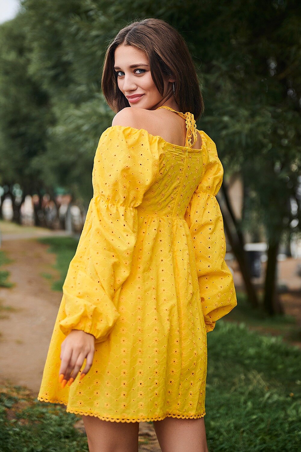 Натали Платье 418556 7337 желтый