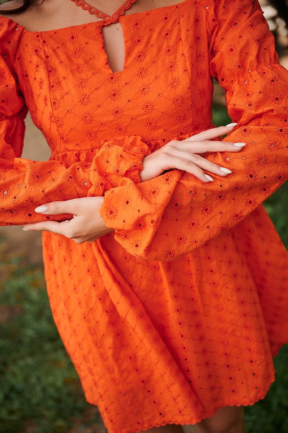 Натали Платье 418557 7337 оранжевый