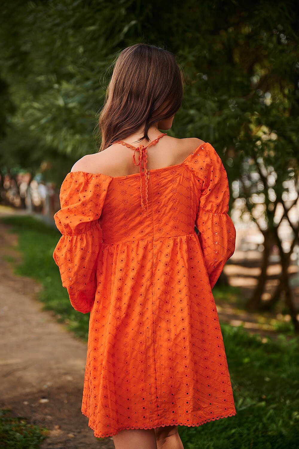 Натали Платье 418557 7337 оранжевый