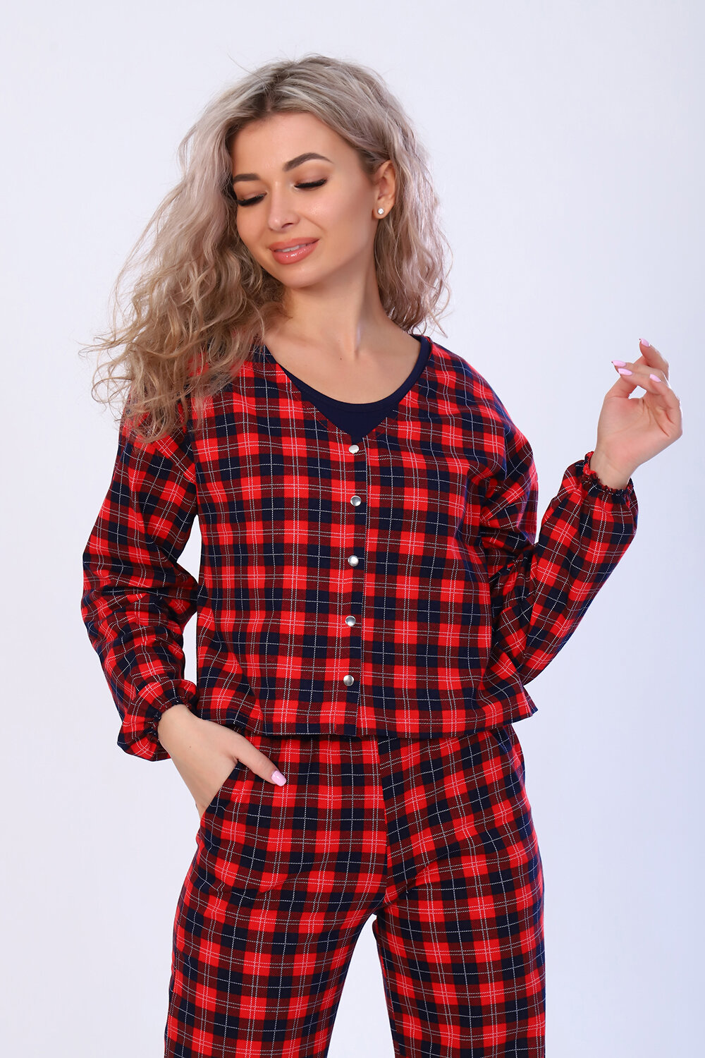 Натали Костюм 418561 36600 клетка