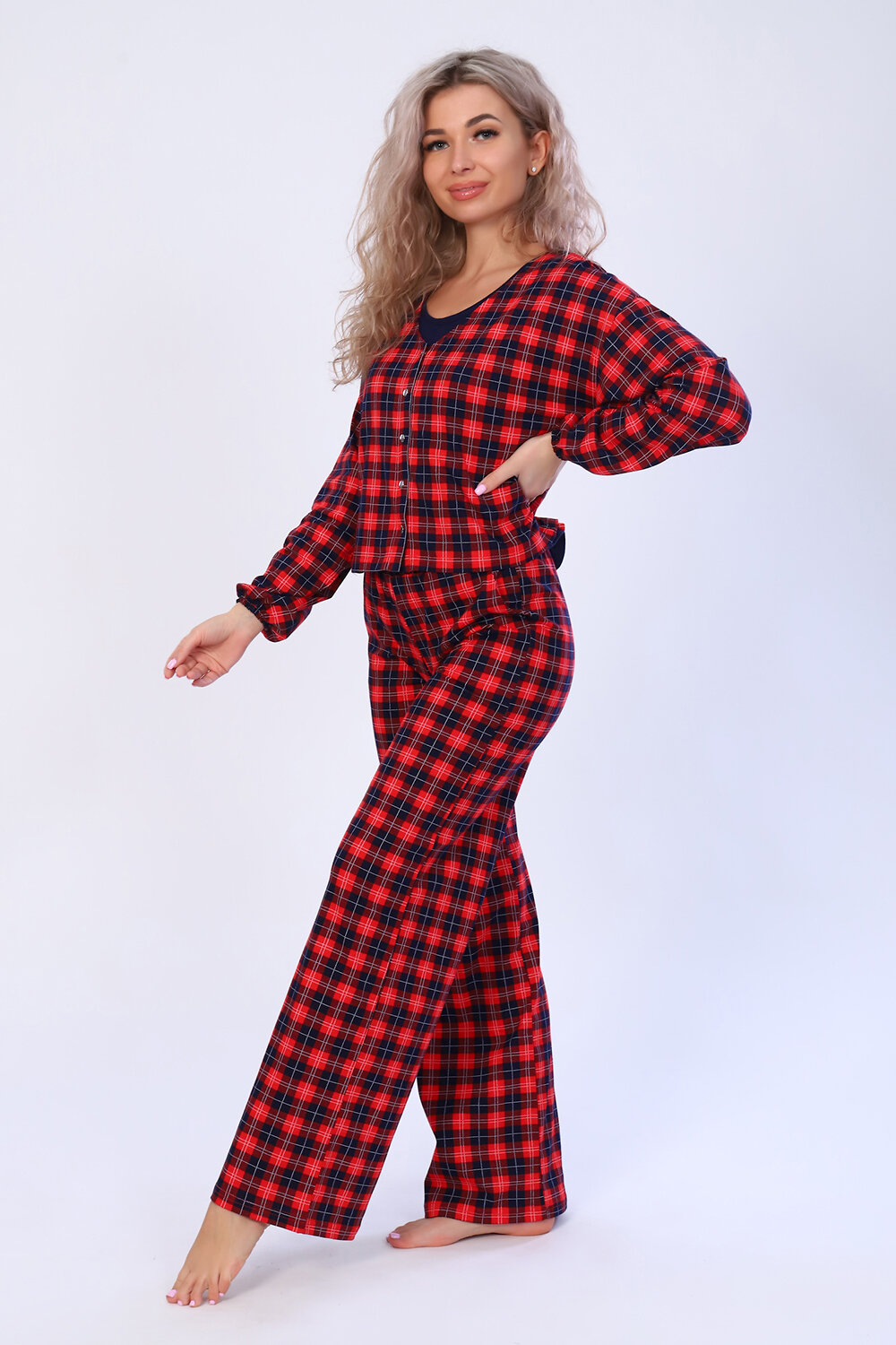 Натали Костюм 418561 36600 клетка