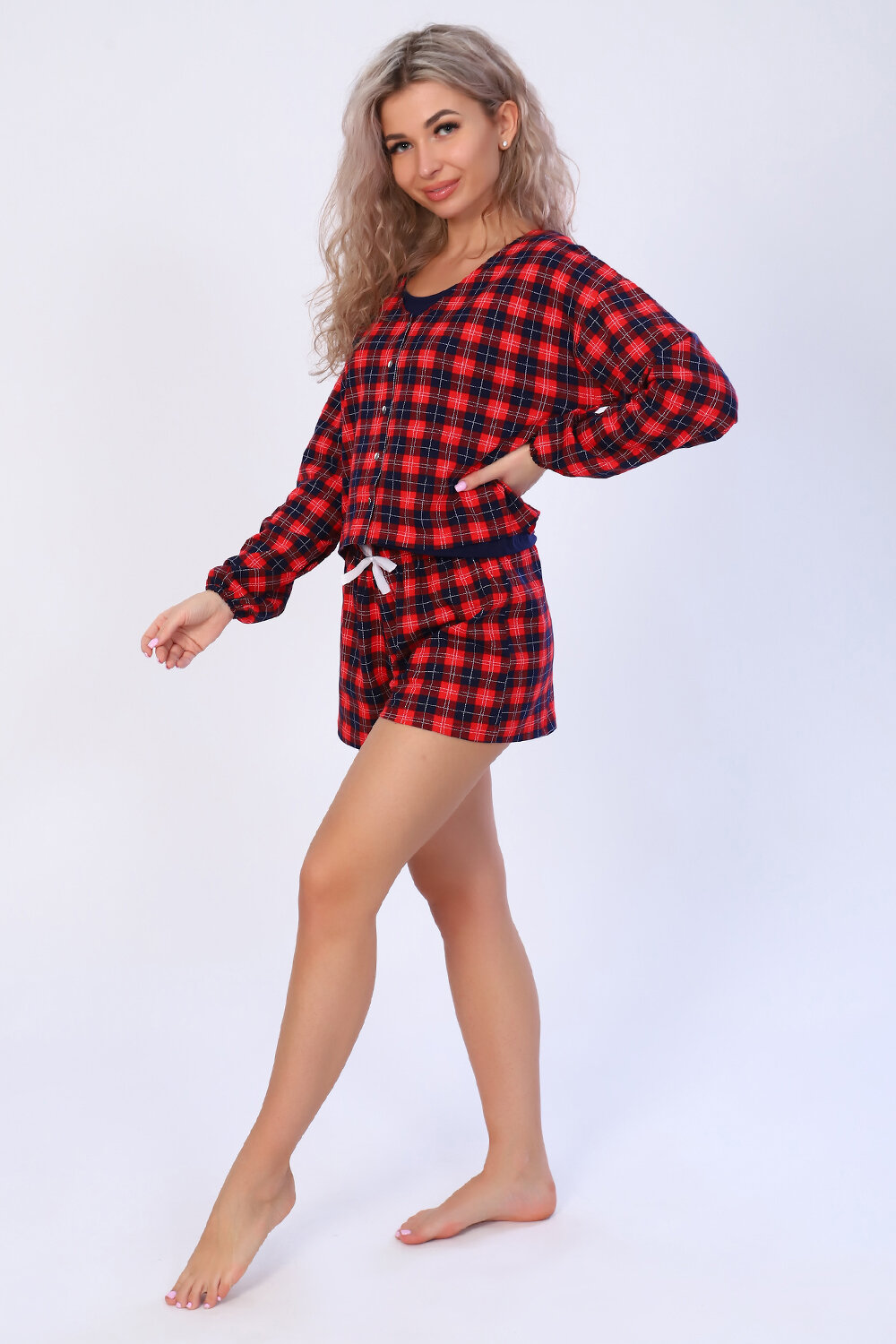 Натали Костюм 418562 36599 клетка