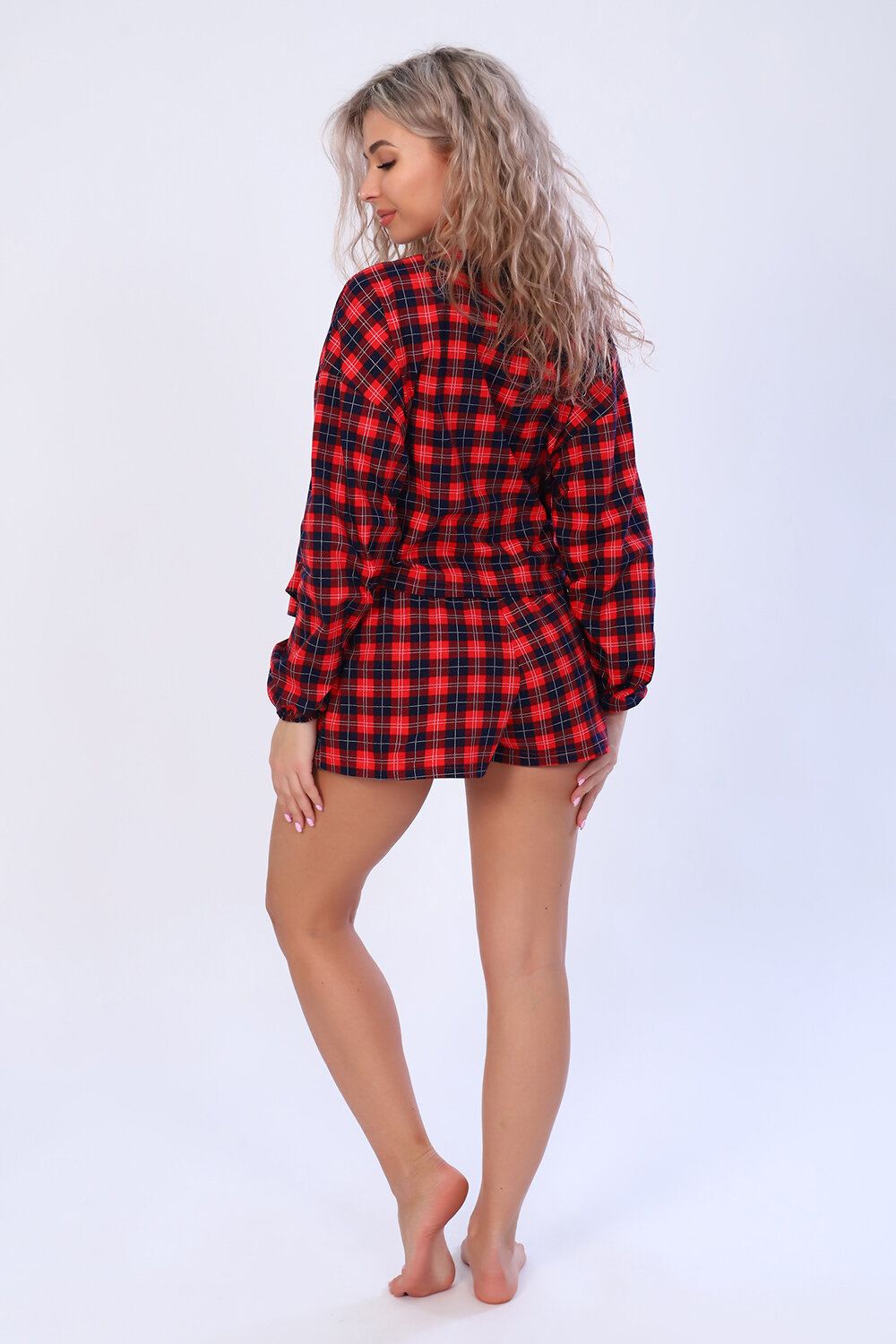 Натали Костюм 418562 36599 клетка