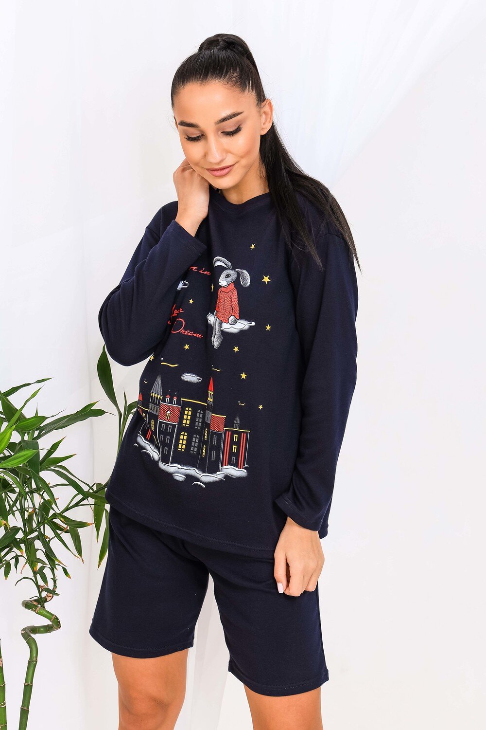 Натали Костюм 418572 21567 темно-синий