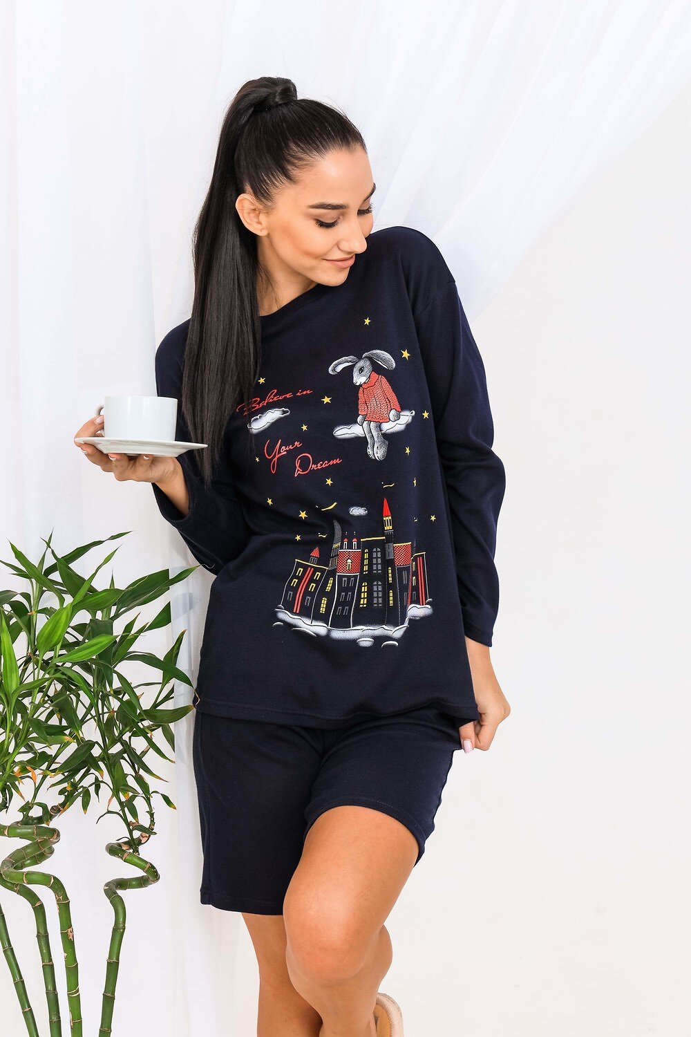 Натали Костюм 418572 21567 темно-синий