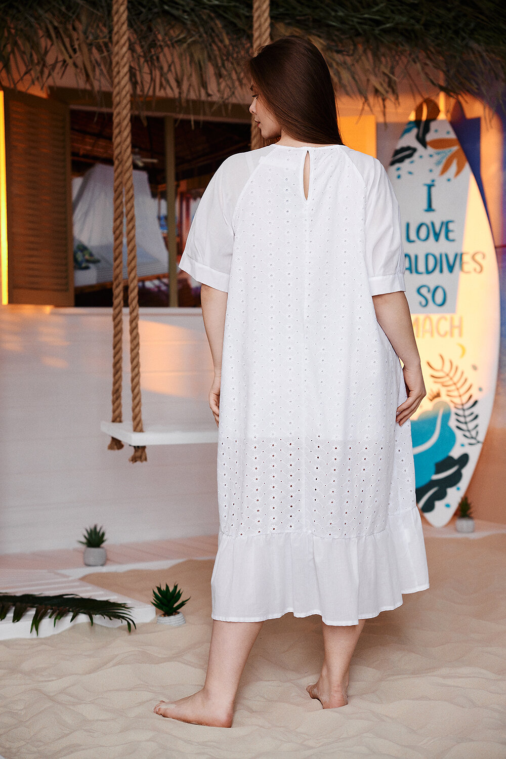 Натали Платье 418588 9183 белый