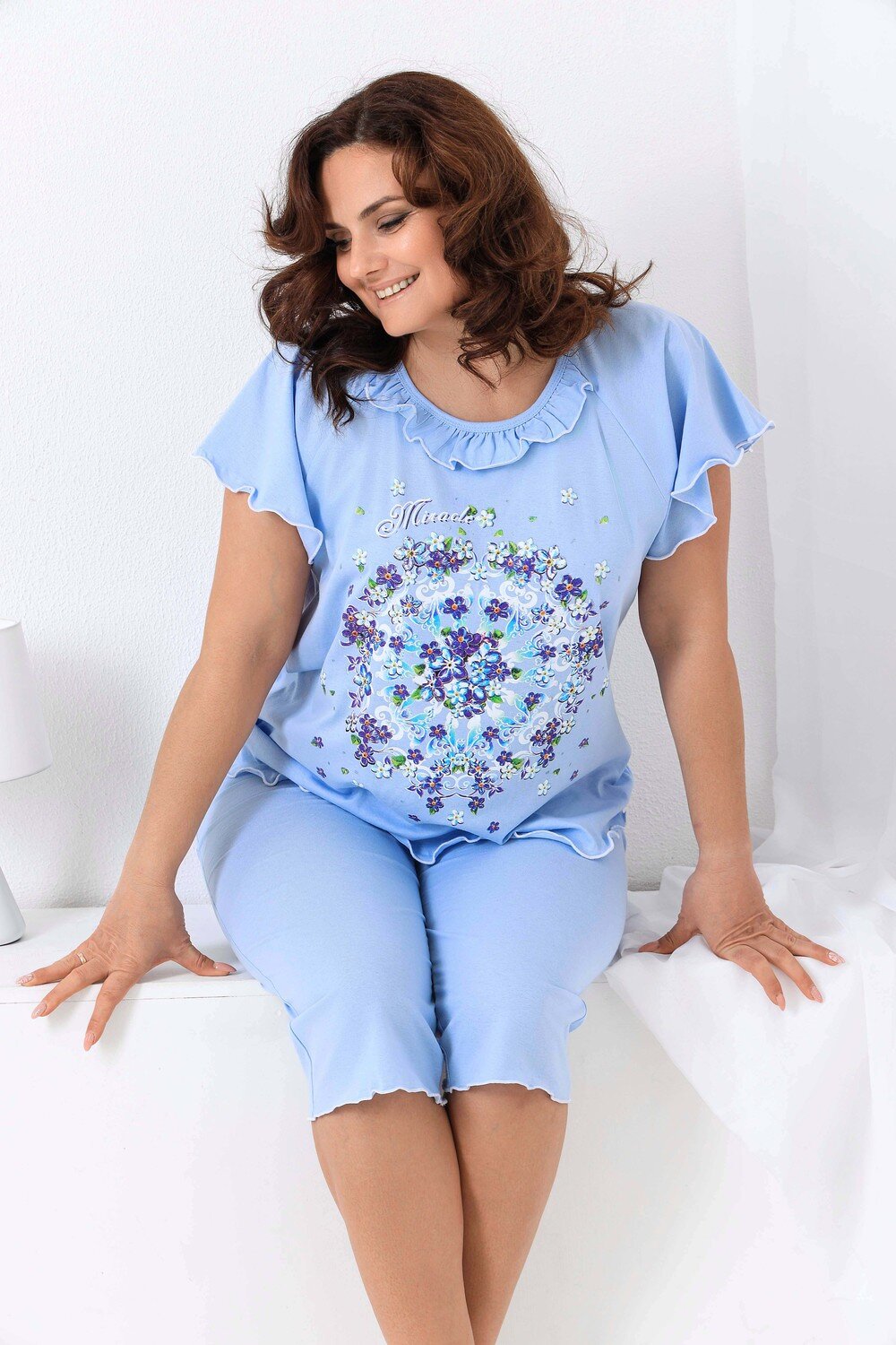 Натали Пижама 418611 21569 голубой