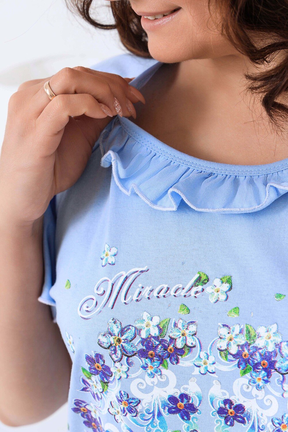 Натали Пижама 418611 21569 голубой