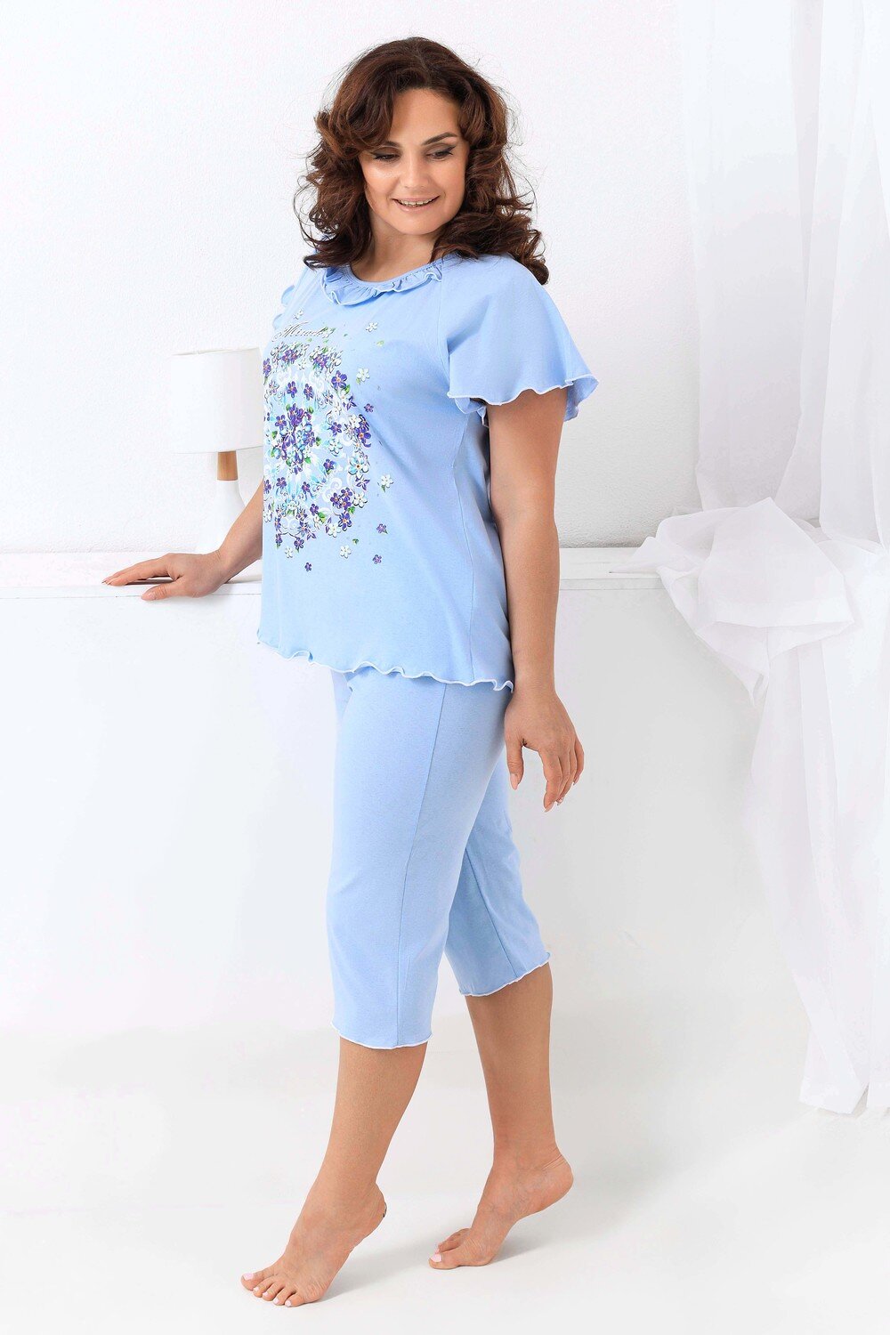 Натали Пижама 418611 21569 голубой