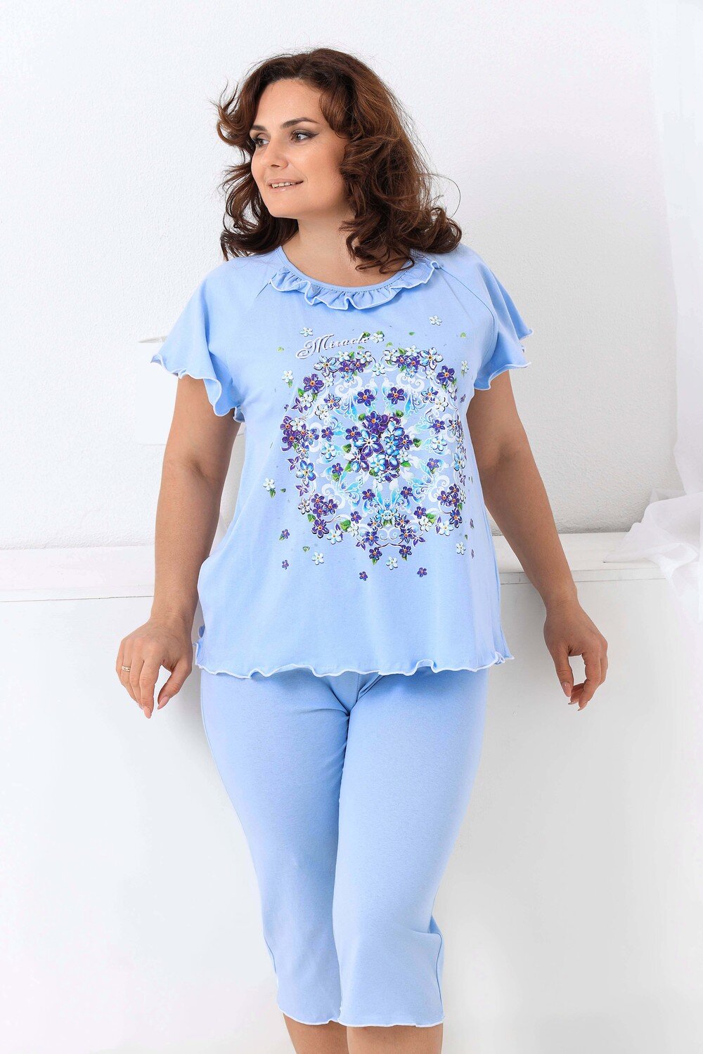 Натали Пижама 418611 21569 голубой