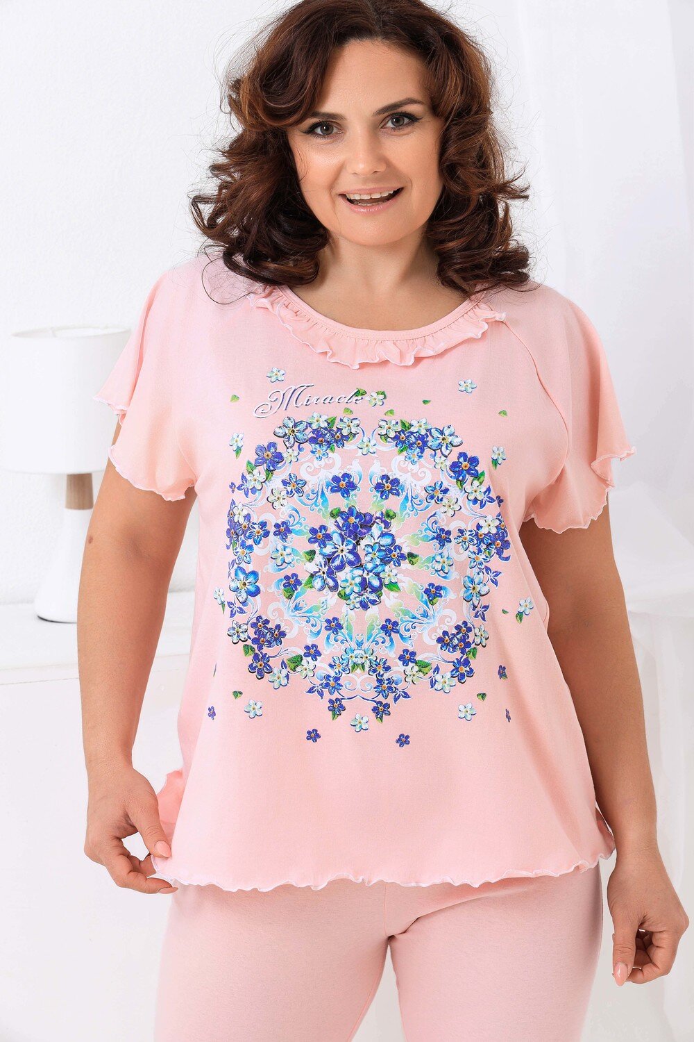 Натали Пижама 418613 21569 пудра