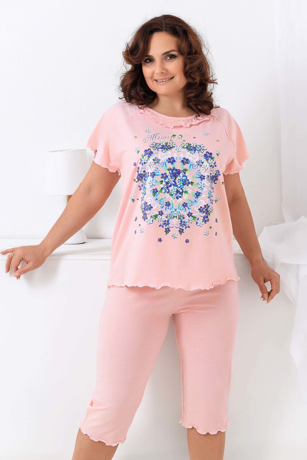 Натали Пижама 418613 21569 пудра