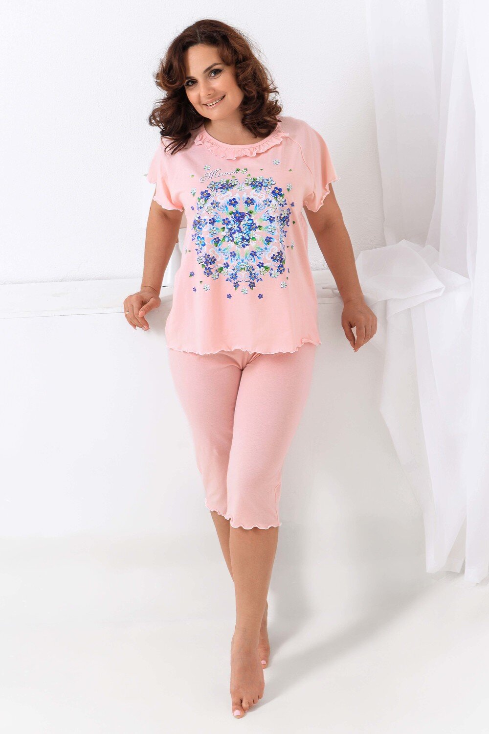 Натали Пижама 418613 21569 пудра