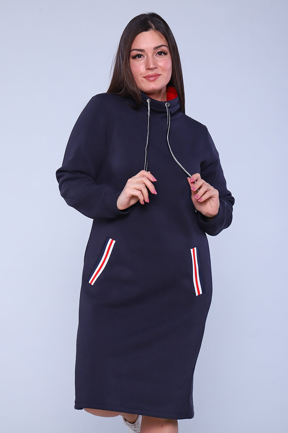 Натали Платье 418622 52231 темно-синий