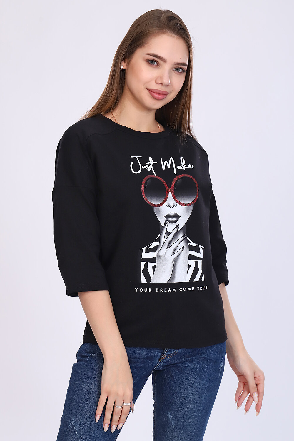 Натали Лонгслив 418639 82007 черный