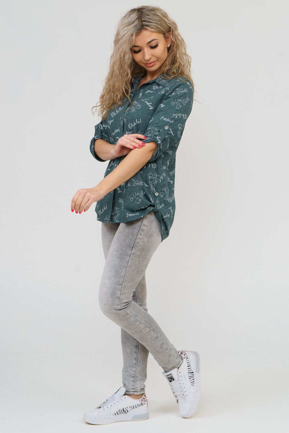 Натали Туника 418647 36603 зеленый