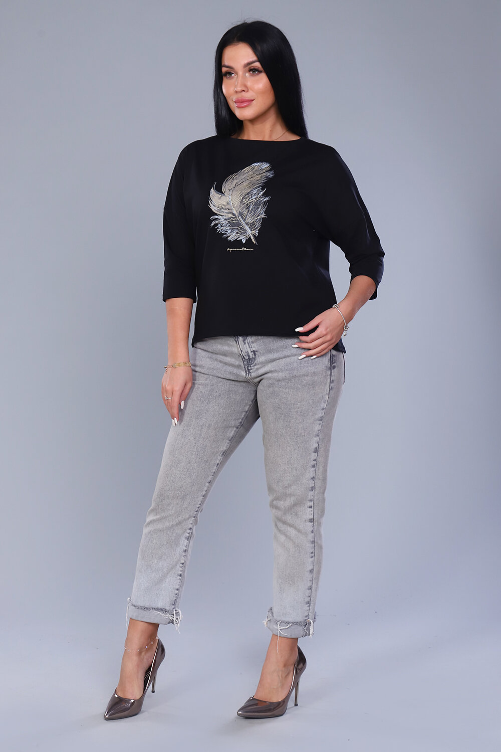 Натали Джемпер 418777 82003 черный