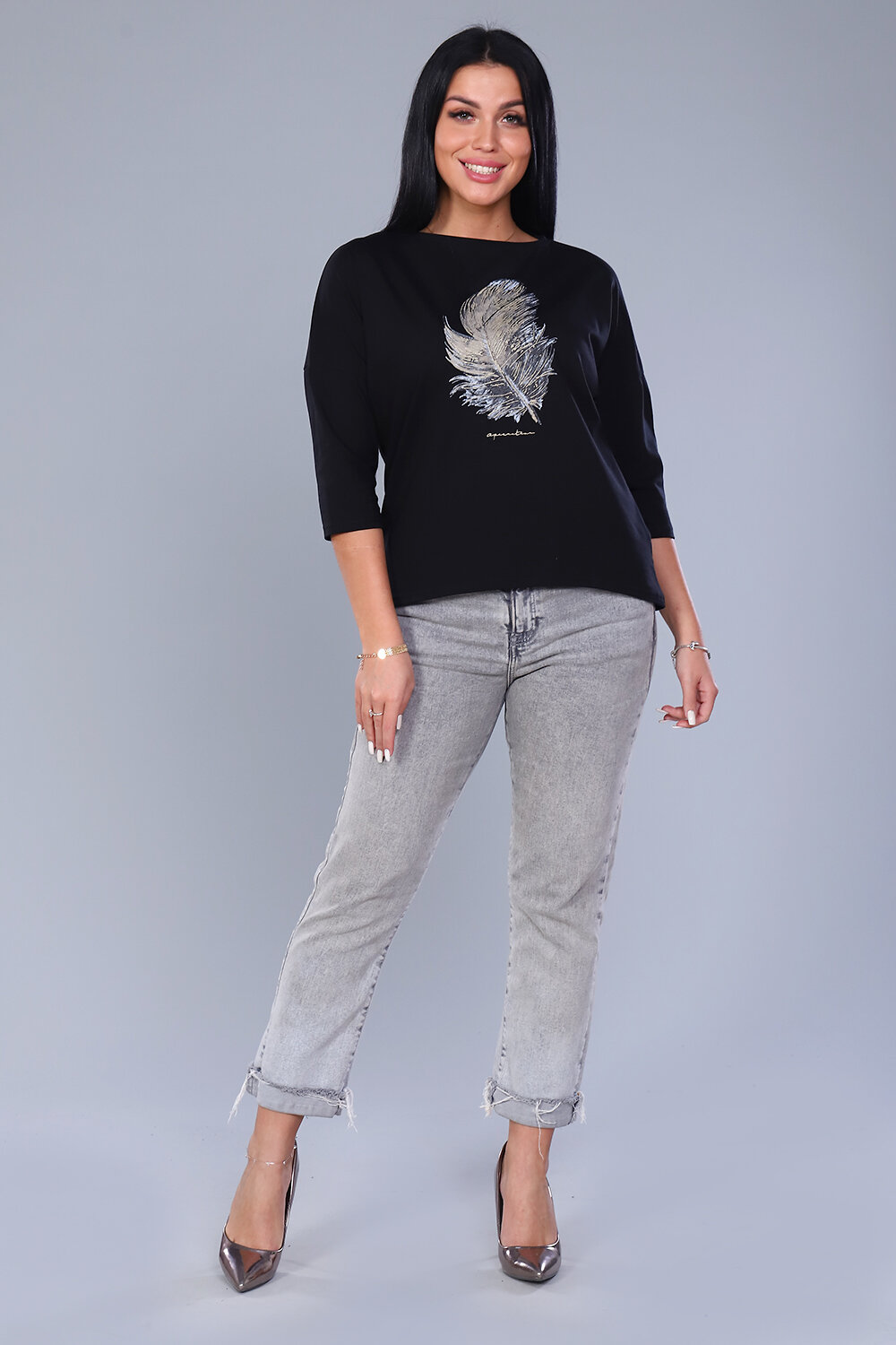 Натали Джемпер 418777 82003 черный