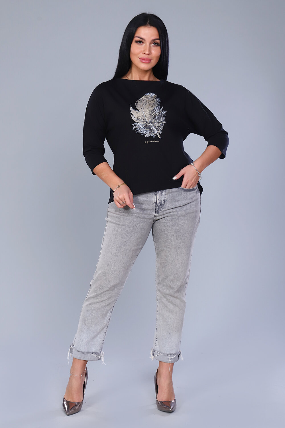 Натали Джемпер 418777 82003 черный