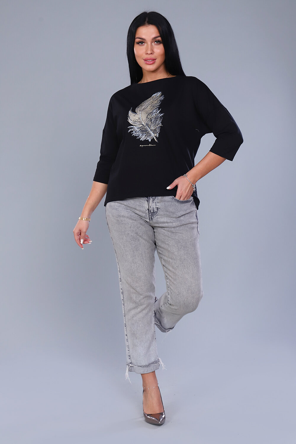 Натали Джемпер 418777 82003 черный