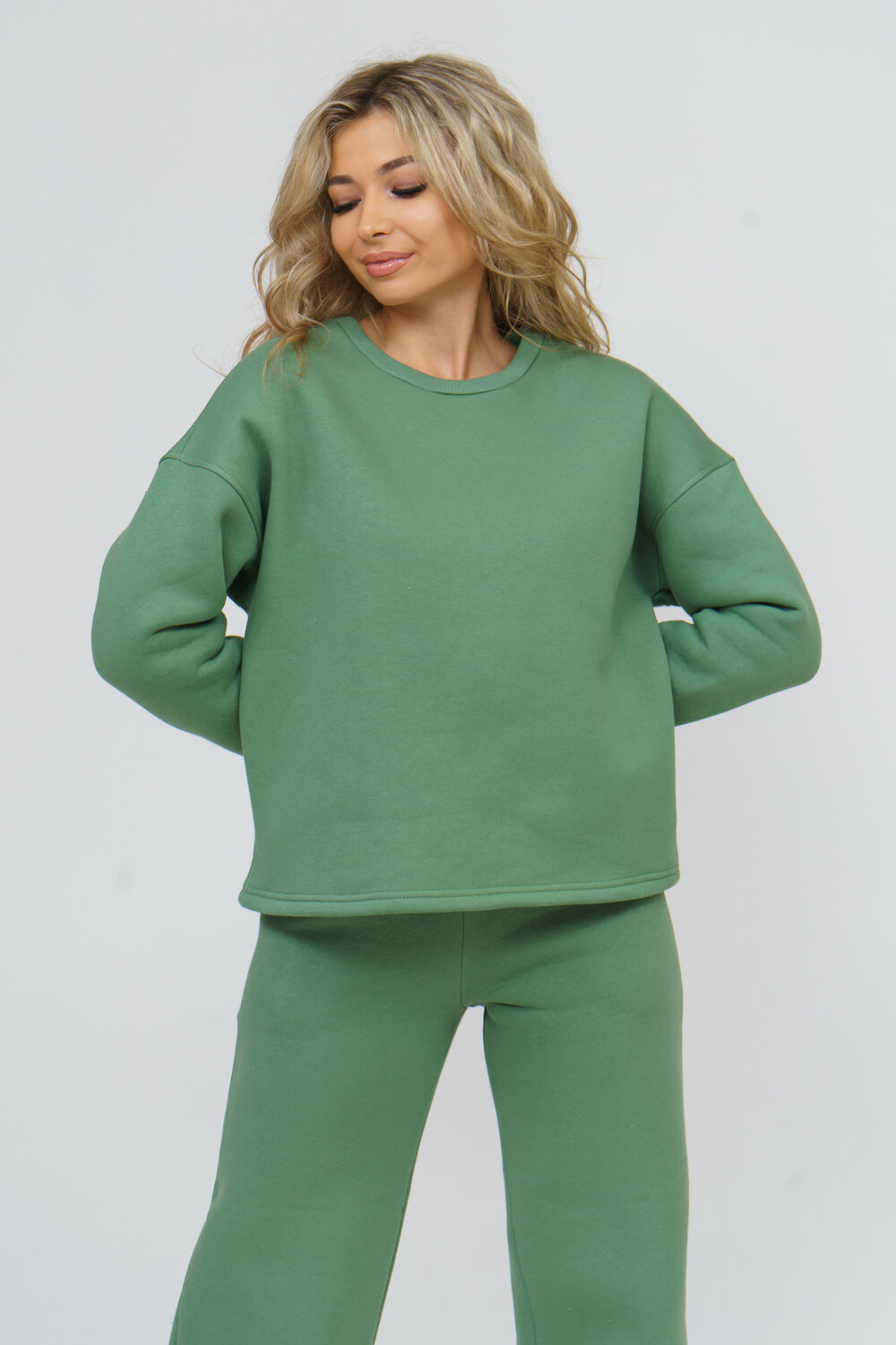 Натали Костюм 418822 36592 оливковый