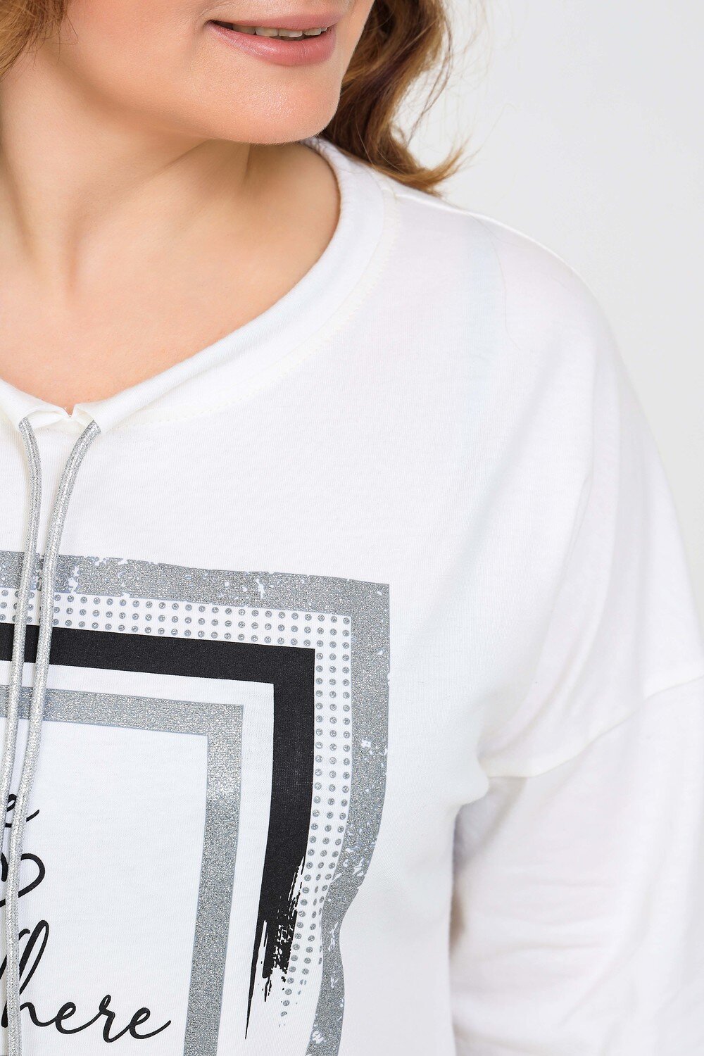 Натали Футболка 418827 50518 молочный