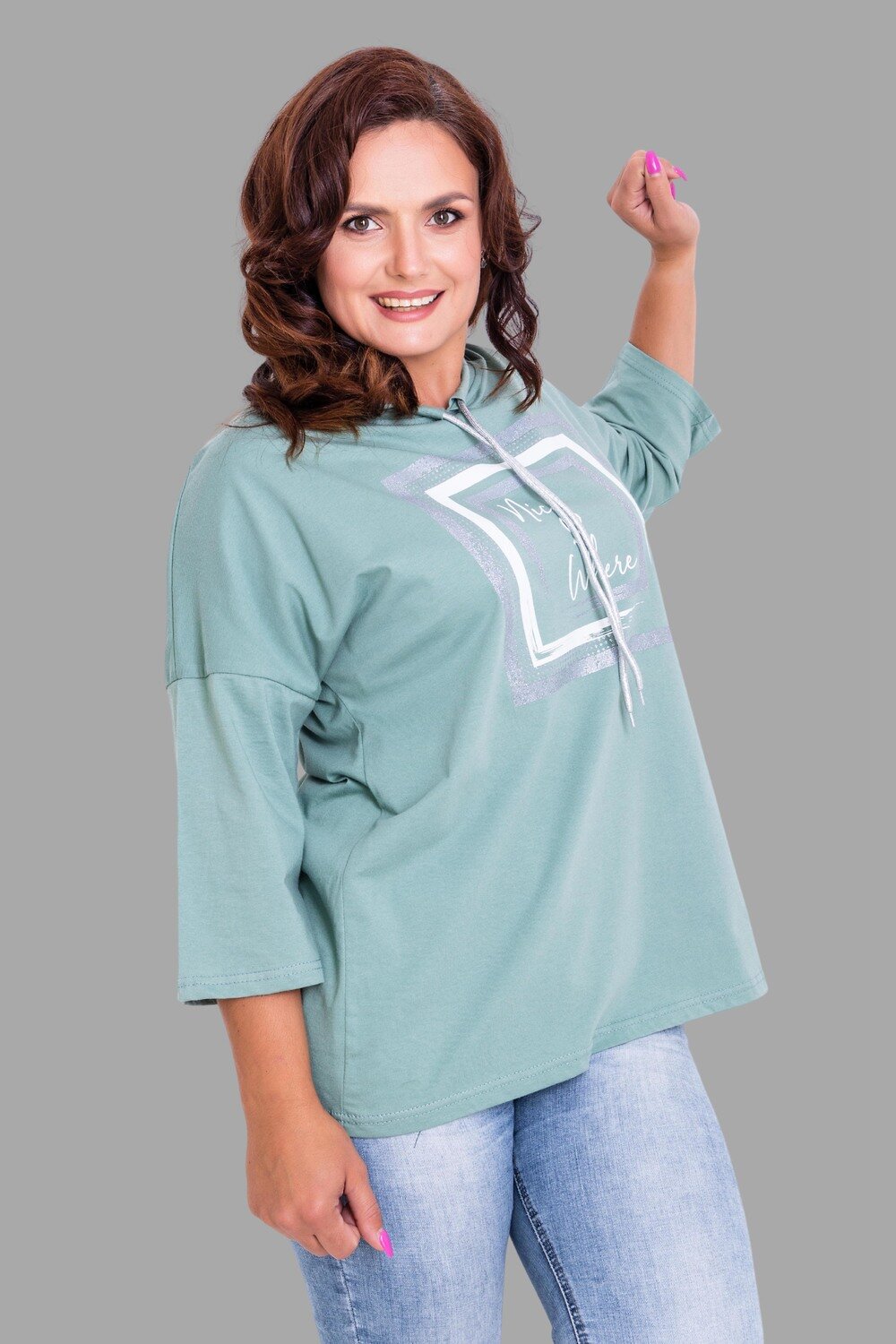 Натали Футболка 418829 50518 зелёный