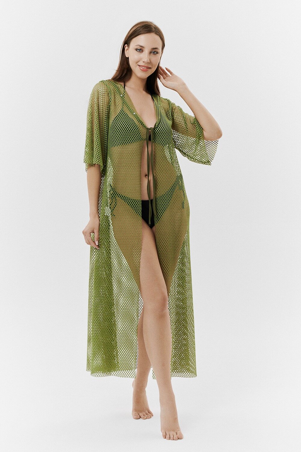 Натали Туника 418899 67011 хаки (крупная сетка)