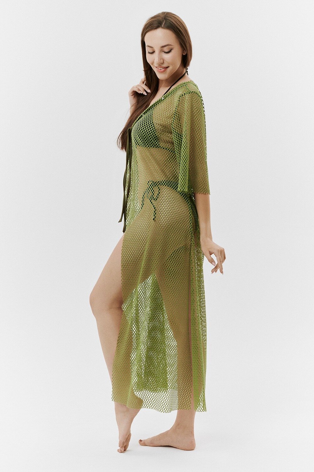 Натали Туника 418899 67011 хаки (крупная сетка)