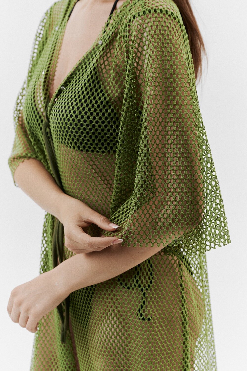 Натали Туника 418899 67011 хаки (крупная сетка)