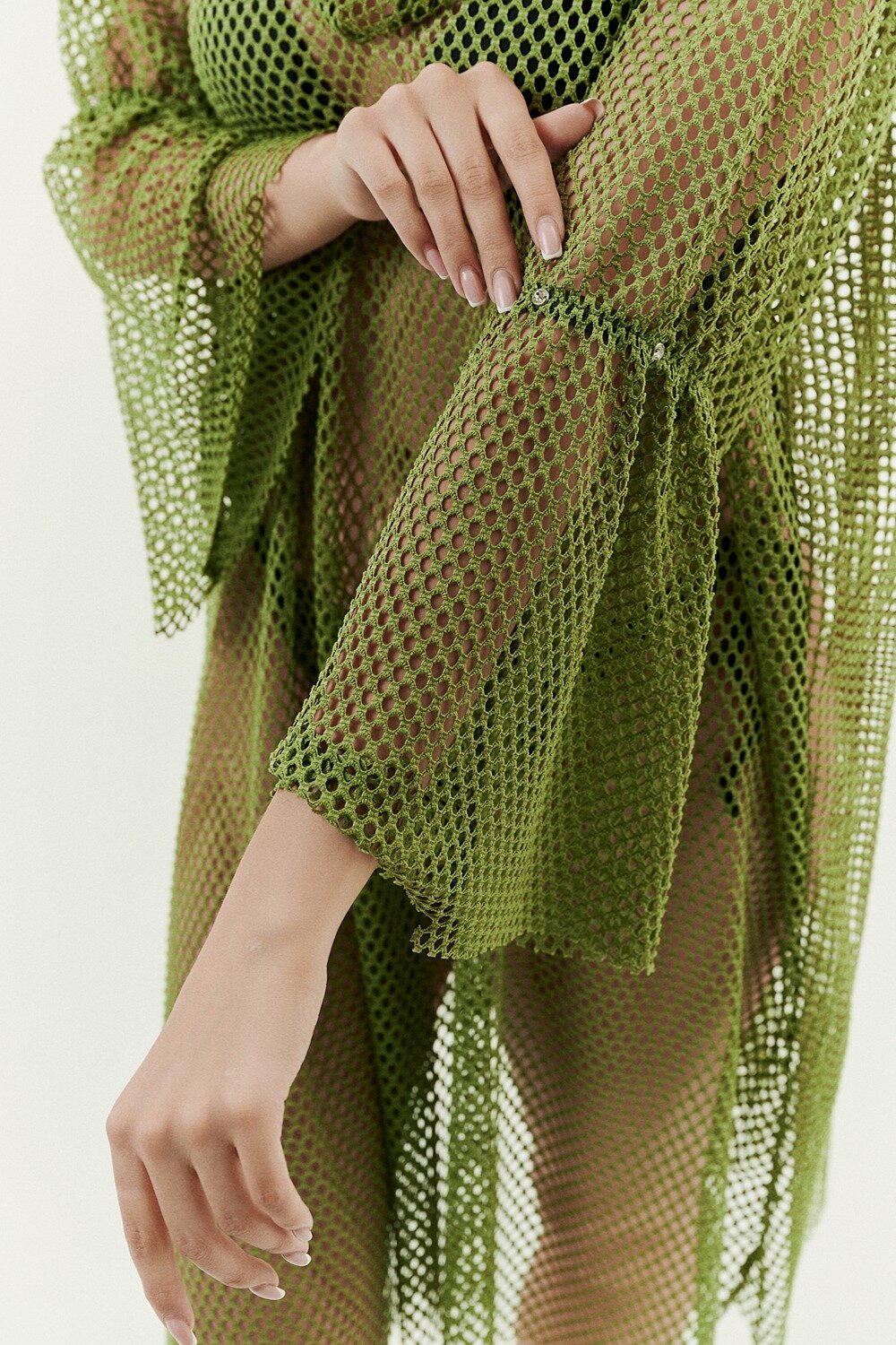 Натали Туника 418902 67010 хаки (крупная сетка)