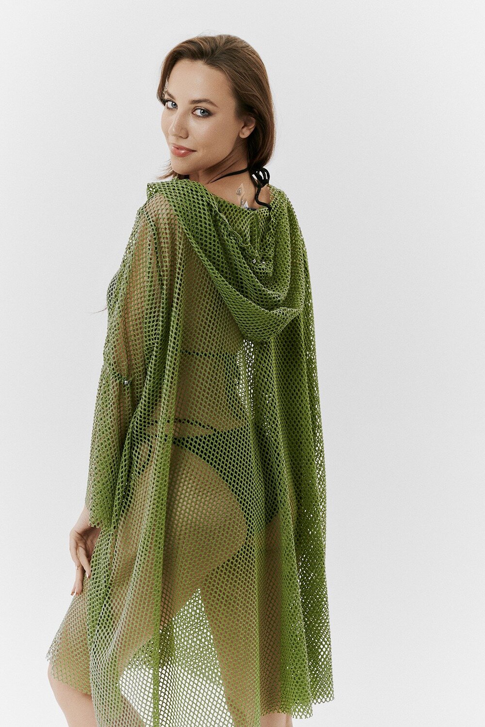 Натали Туника 418902 67010 хаки (крупная сетка)