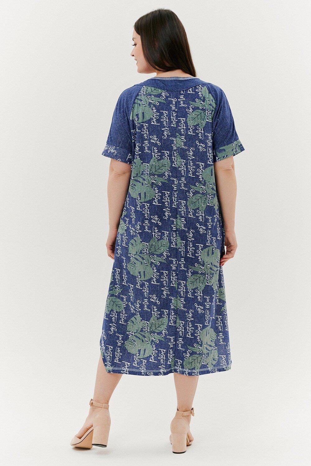 Натали Платье 418915 9136 монстеры зеленые