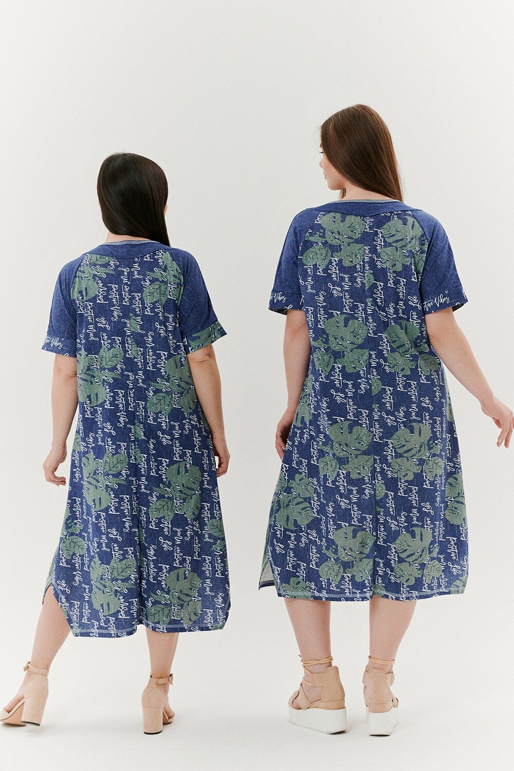 Натали Платье 418915 9136 монстеры зеленые