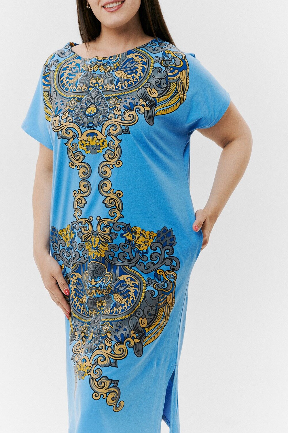 Натали Туника 418950 9127 сиреневый