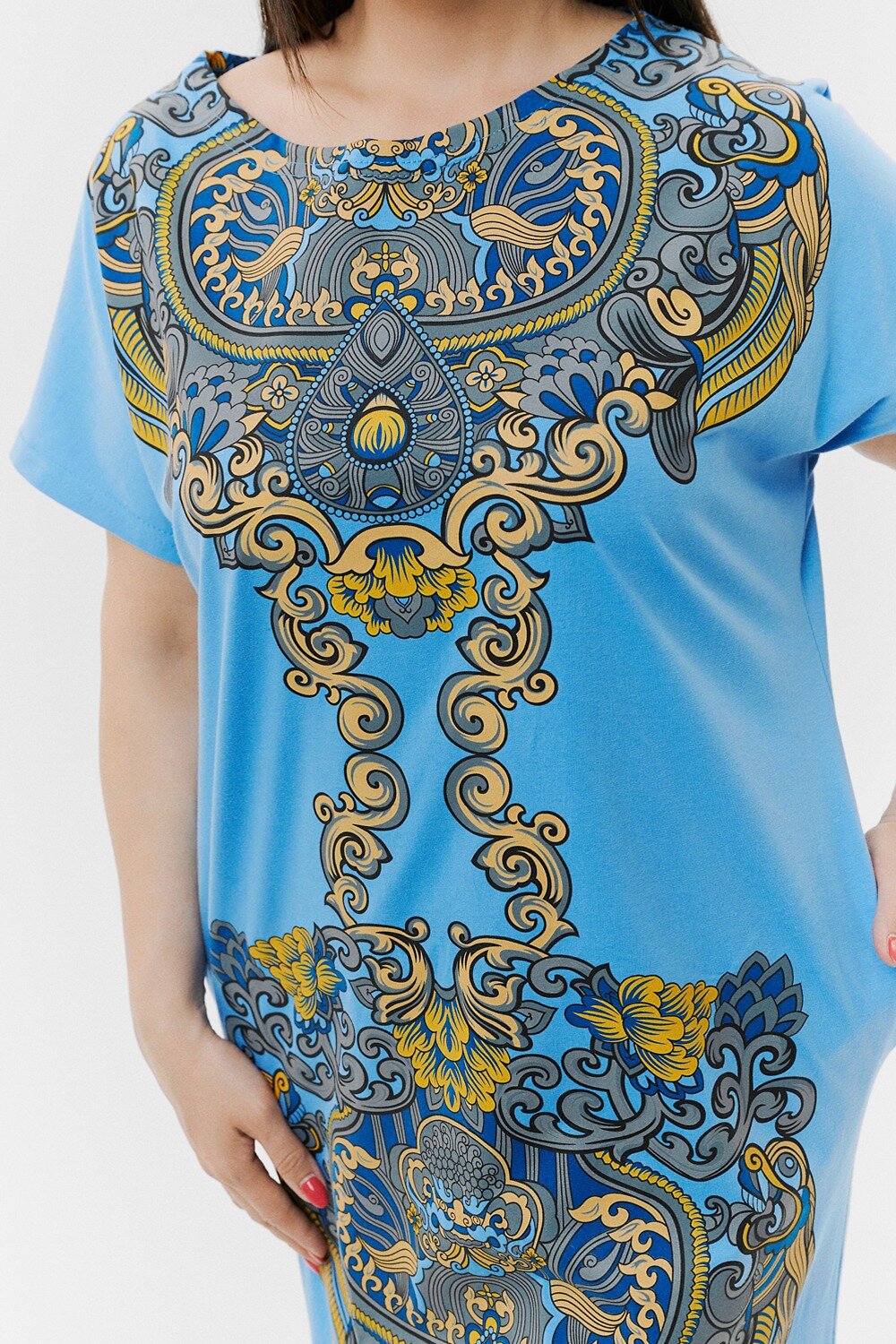 Натали Туника 418950 9127 сиреневый