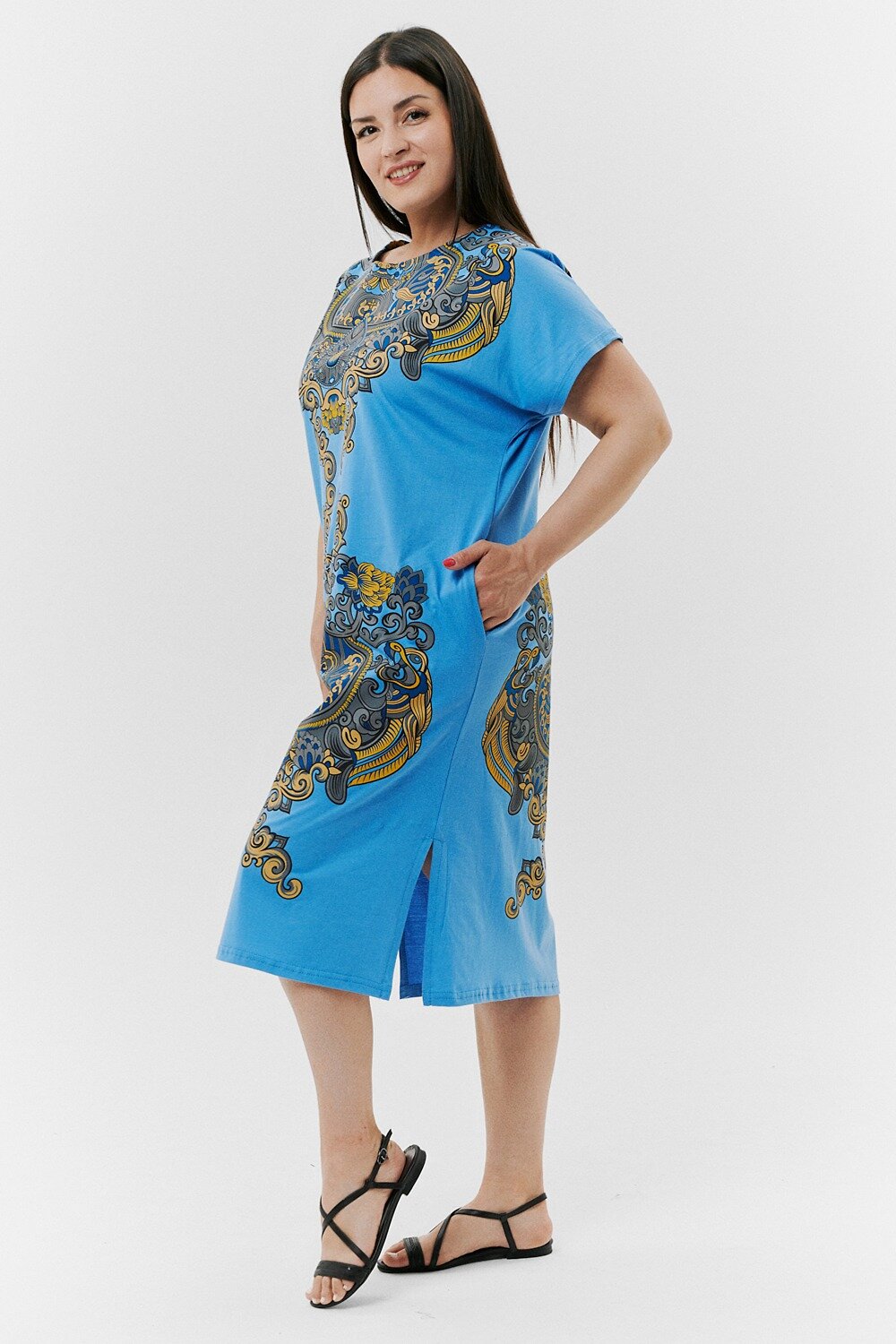 Натали Туника 418950 9127 сиреневый